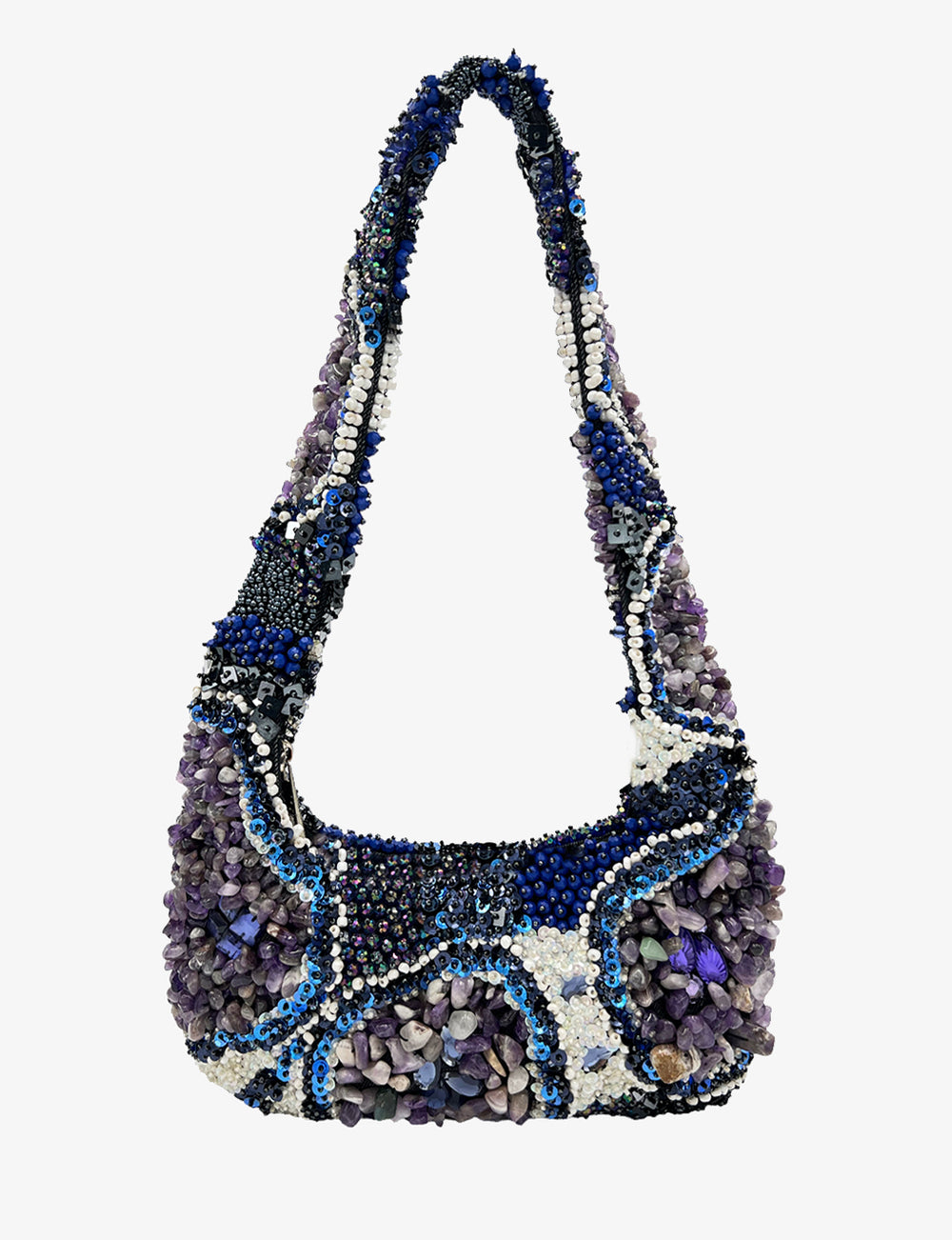 トートバッグ GERMANIER Beaded bag - Germanier - Beads - Black Germanier bead-embellished Tote Bag | Black | FARFETCH BN