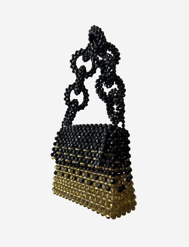Up-cycled beads handbag